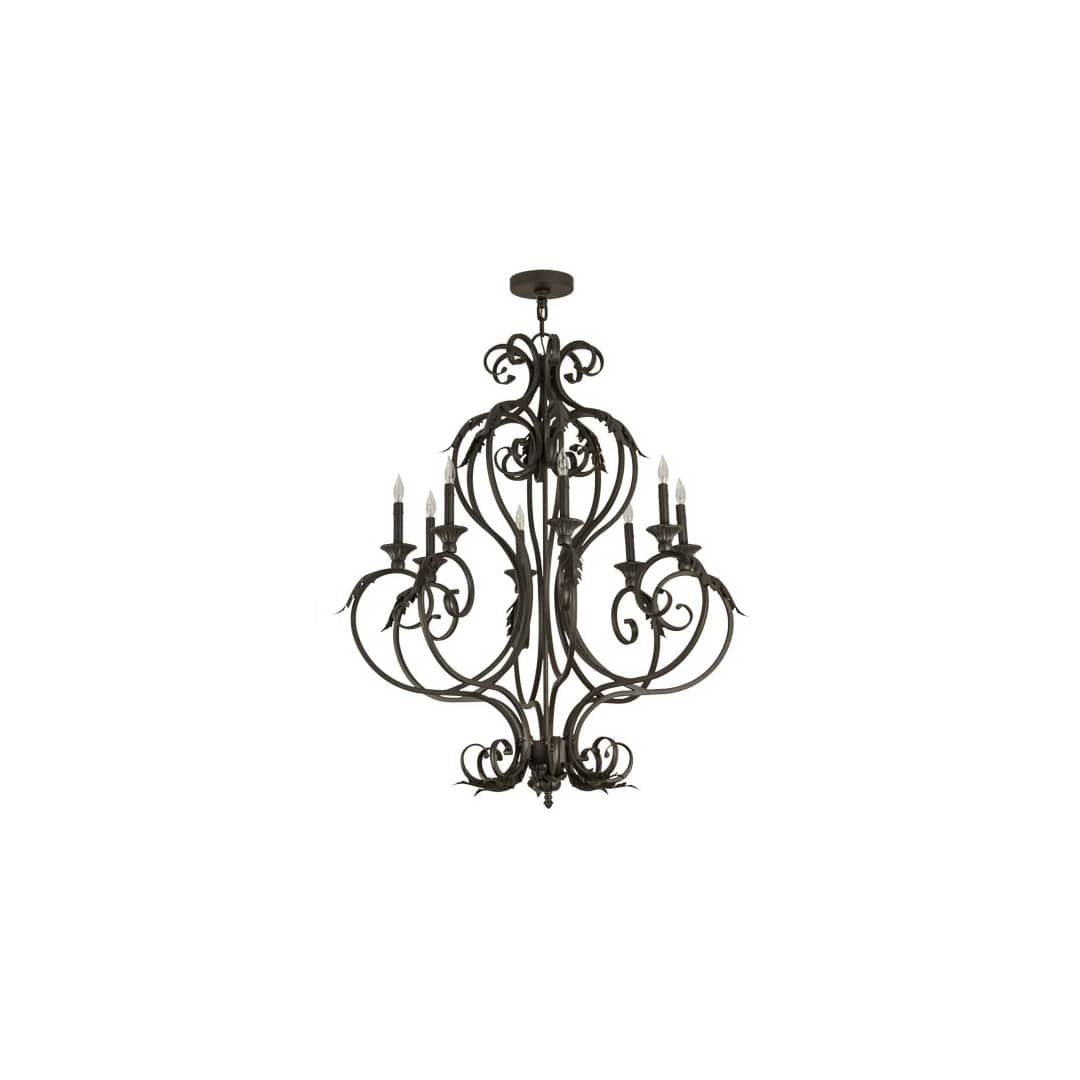Josephine 8 Light 36" Wide Taper Candle Style Chandelier
