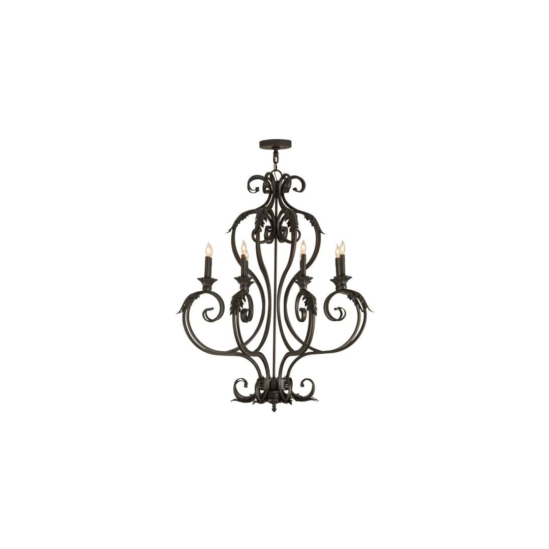 Josephine 8 Light 36" Wide Taper Candle Style Chandelier