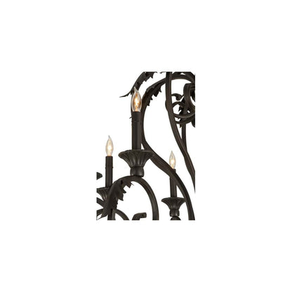 Josephine 8 Light 36" Wide Taper Candle Style Chandelier