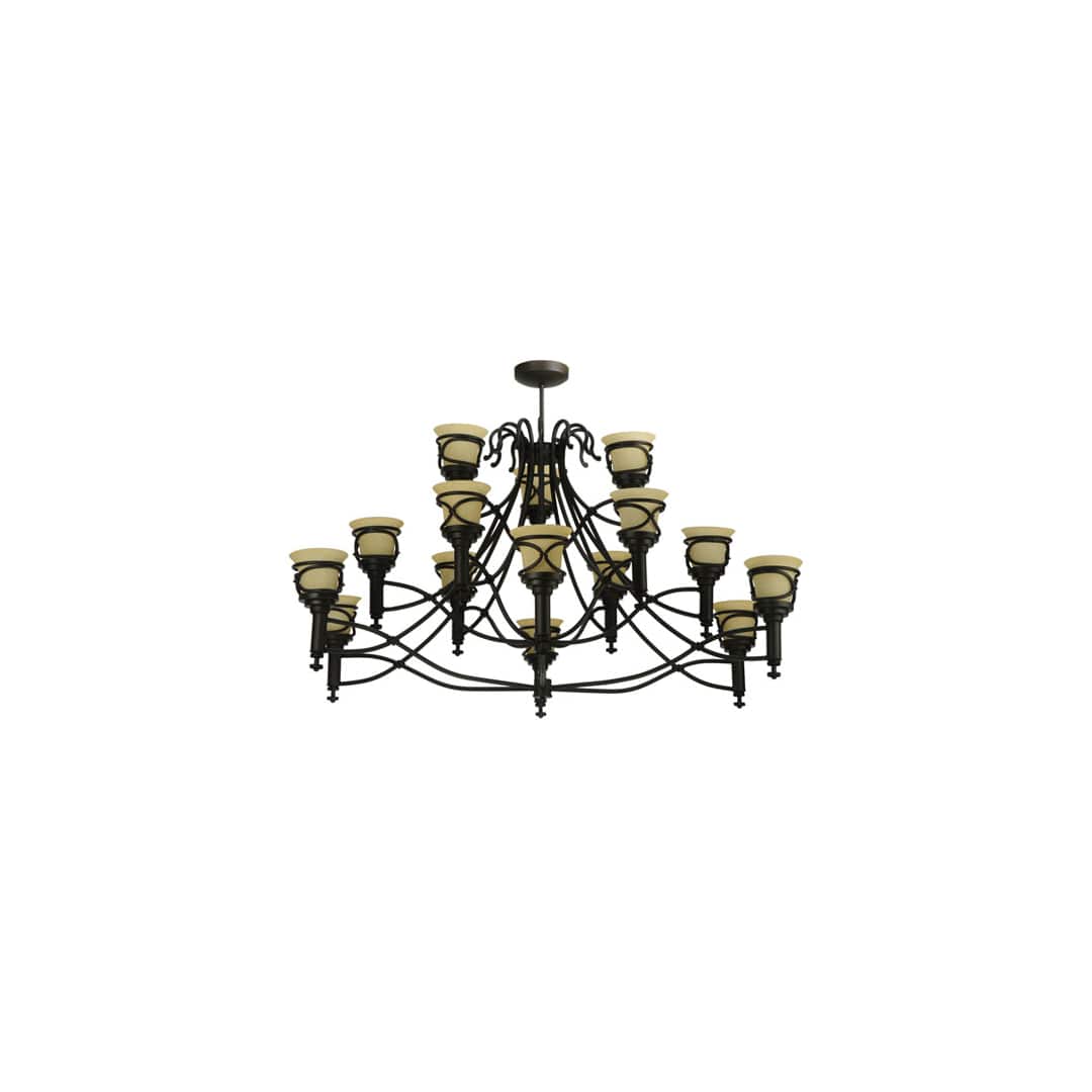 Aspen 15 Light 59" Wide Chandelier
