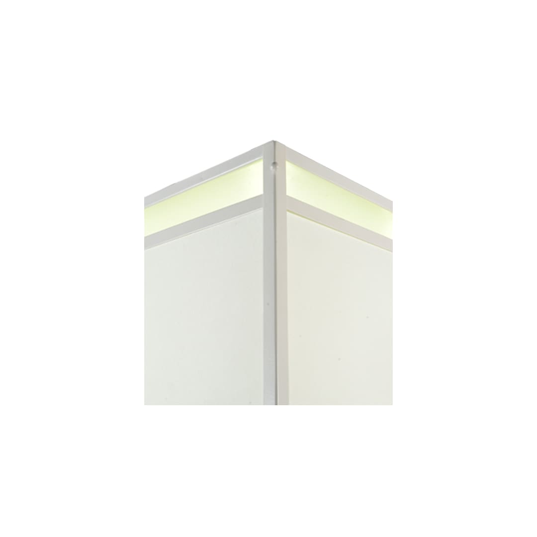 Quadrato Illusion 4 Light 51" Wide Semi-Flush Ceiling Fixture