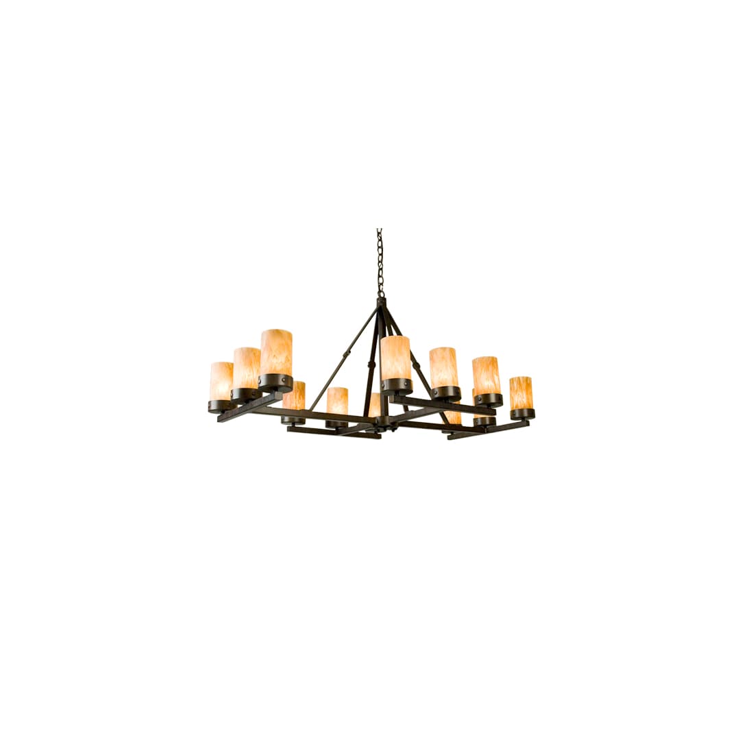 Parker 12 Light 30" Wide Pillar Candle Style Chandelier