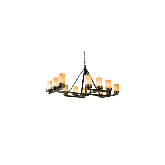 Parker 12 Light 30" Wide Pillar Candle Style Chandelier
