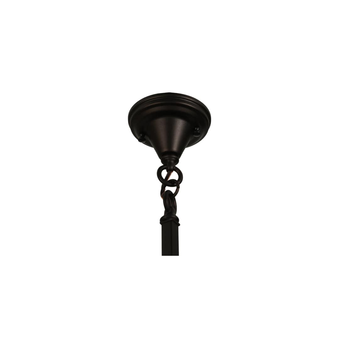 Hyde Park T Mission 4 Light 25" Wide Chandelier