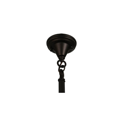 Hyde Park T Mission 4 Light 25" Wide Chandelier