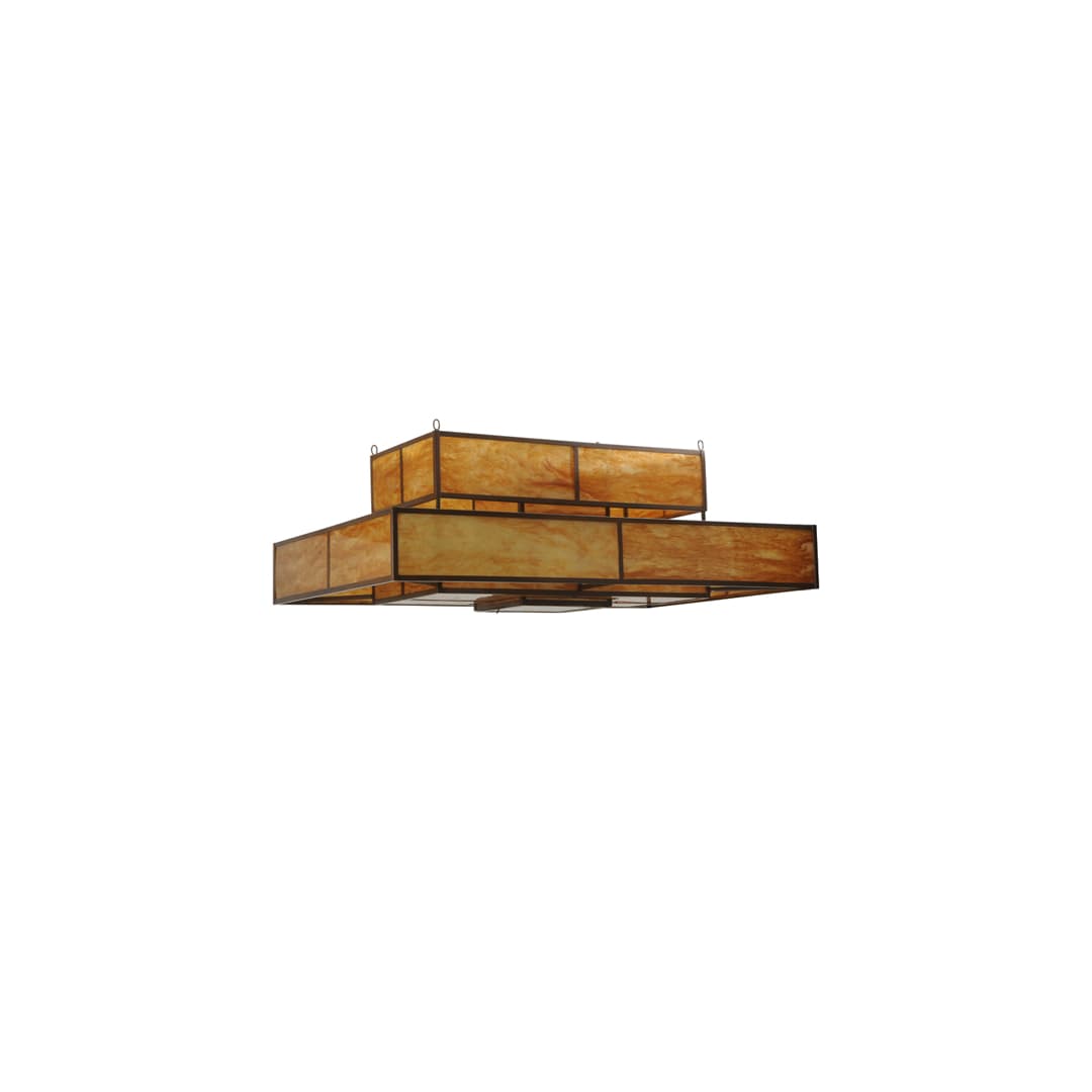 Fellowship 8 Light 72" Wide Semi-Flush Ceiling Fixture