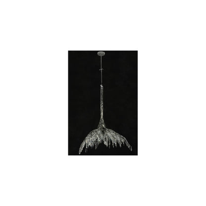 Winter at Stillwater 28" Wide LED Crystal Waterfall Chandelier