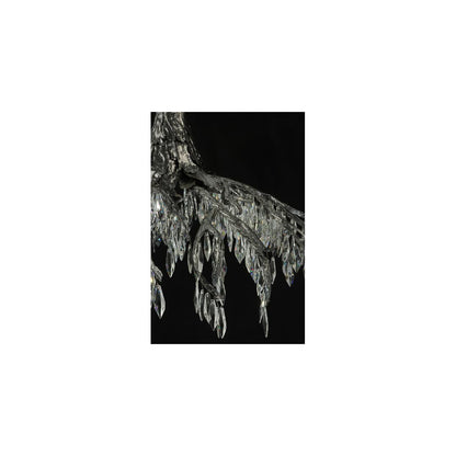 Winter at Stillwater 28" Wide LED Crystal Waterfall Chandelier