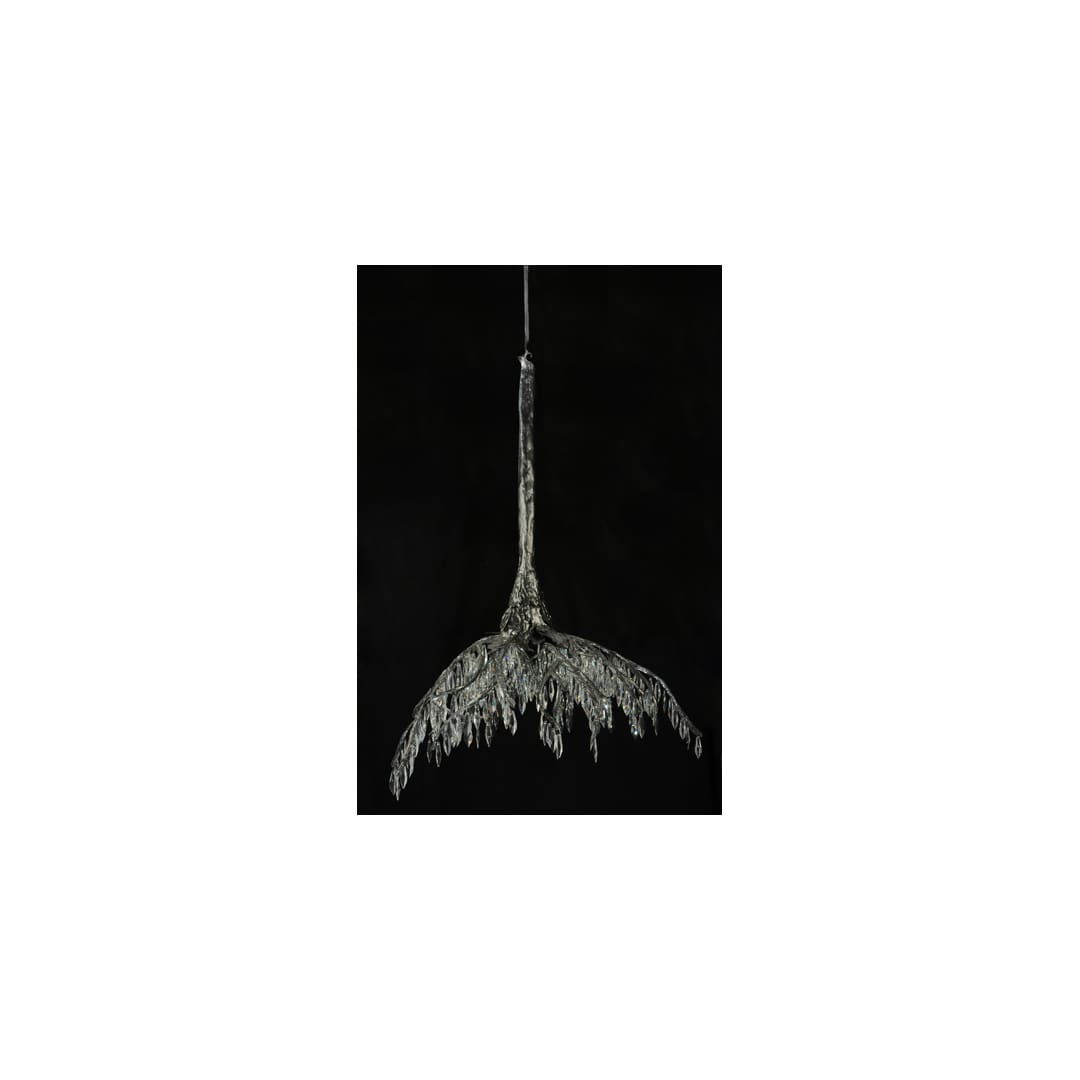 Winter at Stillwater 28" Wide LED Crystal Waterfall Chandelier