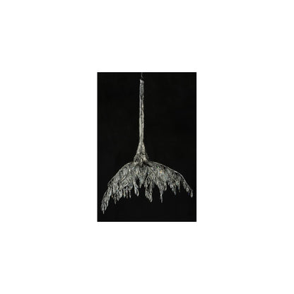 Winter at Stillwater 28" Wide LED Crystal Waterfall Chandelier