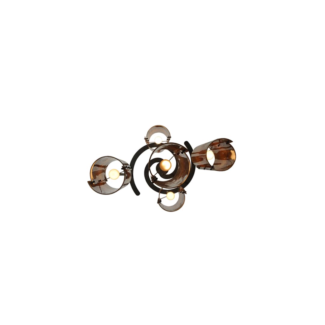 Vortex 5 Light 34" Wide Chandelier