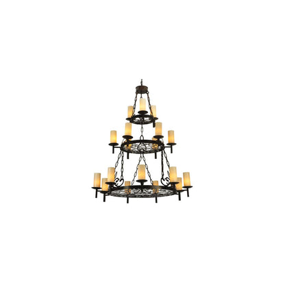 Newcastle 18 Light 48" Wide Pillar Candle Style Chandelier