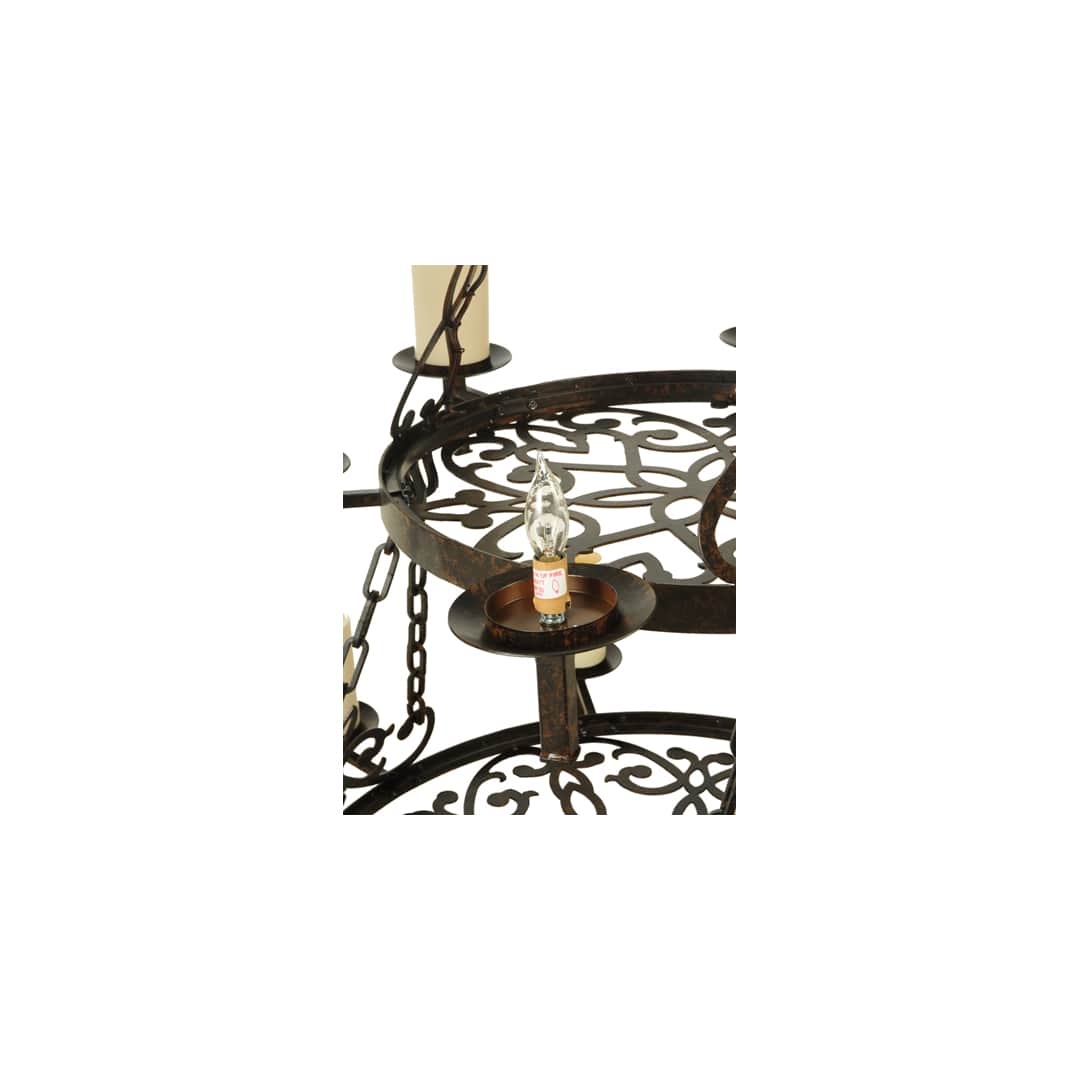 Newcastle 18 Light 48" Wide Pillar Candle Style Chandelier