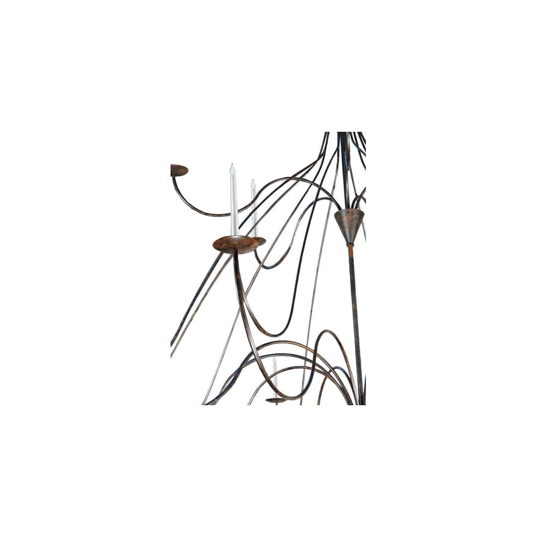 Polonaise 15 Light 96" Wide Taper Candle Style Chandelier