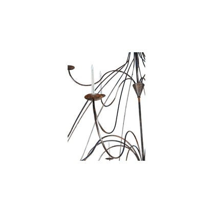 Polonaise 15 Light 96" Wide Taper Candle Style Chandelier