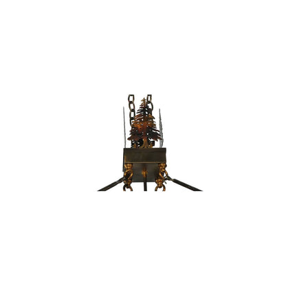 Pine Lake 8 Light 20" Wide Linear Pendant