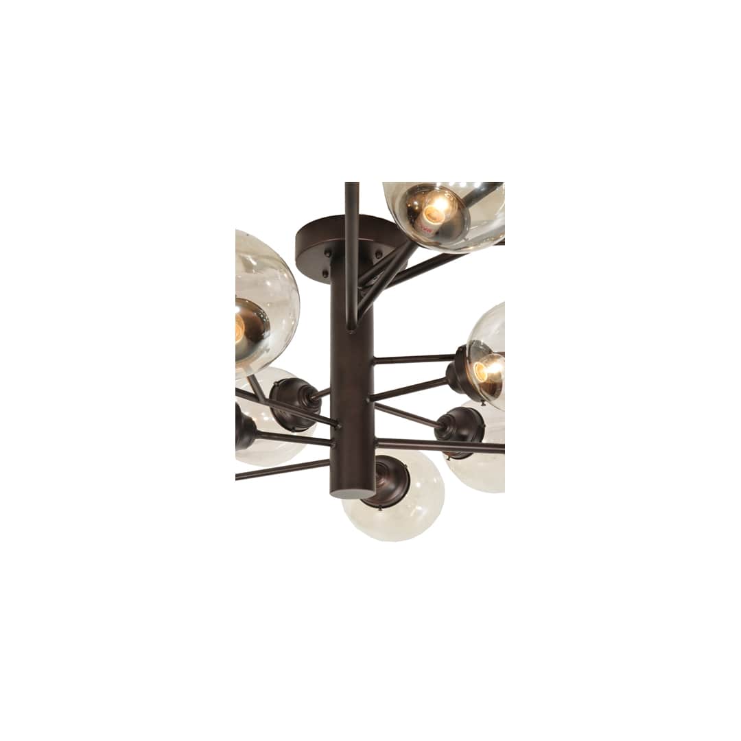 Galaxy 15 Light 46" Wide Sputnik Chandelier