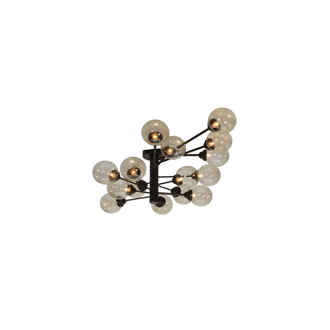 Galaxy 15 Light 46" Wide Sputnik Chandelier