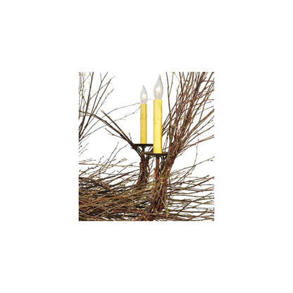 Twigs 10 Light 100" Wide Taper Candle Style Chandelier