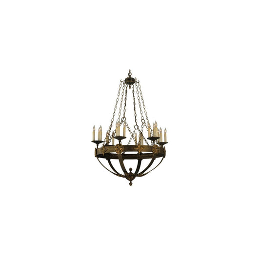 Neapolis 18 Light 32" Wide Taper Candle Style Chandelier