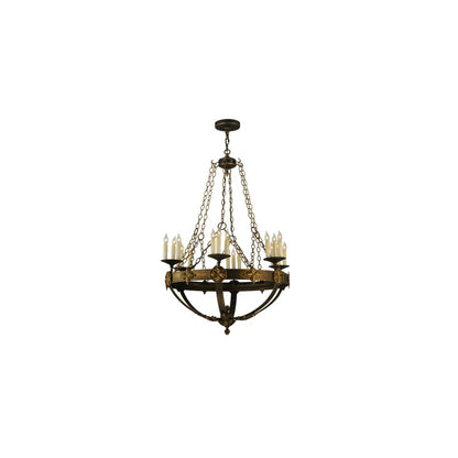 Neapolis 18 Light 32" Wide Taper Candle Style Chandelier