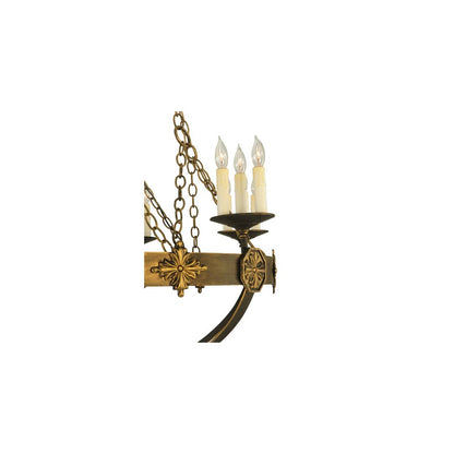 Neapolis 18 Light 32" Wide Taper Candle Style Chandelier