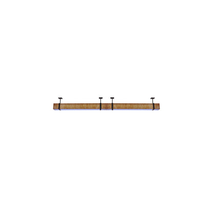 Quadrato 144" Wide LED Semi-Flush Ceiling Fixture
