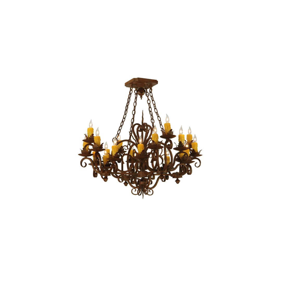 Kimberly 20 Light 54" Wide Taper Candle Style Chandelier