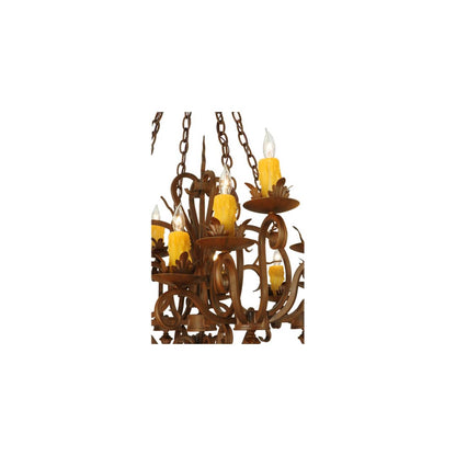 Kimberly 20 Light 54" Wide Taper Candle Style Chandelier