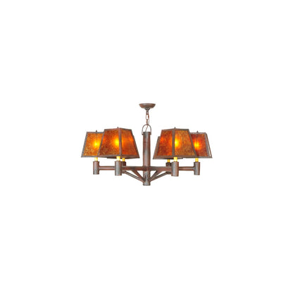 Rocky Mountain 6 Light 40" Wide Chandelier