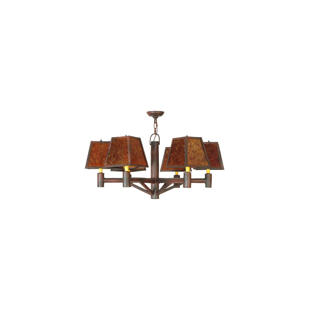 Rocky Mountain 6 Light 40" Wide Chandelier