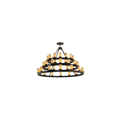 Loxley Horizon 42 Light 70" Wide Pillar Candle Style Chandelier