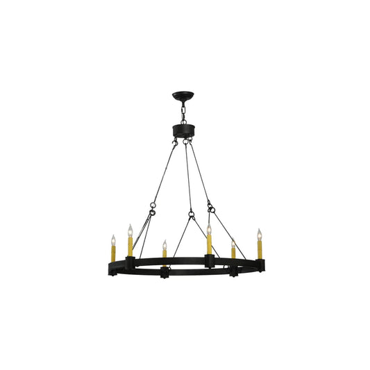 Kenosha 6 Light 36" Wide Taper Candle Style Chandelier