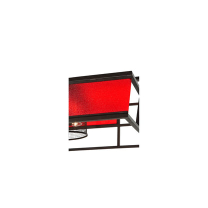 Tavern 8 Light 85" Wide Semi-Flush Ceiling Fixture