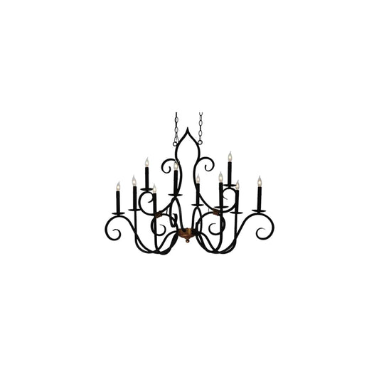 Clifton 10 Light 29" Wide Taper Candle Style Chandelier