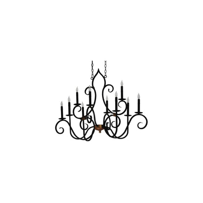 Clifton 10 Light 29" Wide Taper Candle Style Chandelier