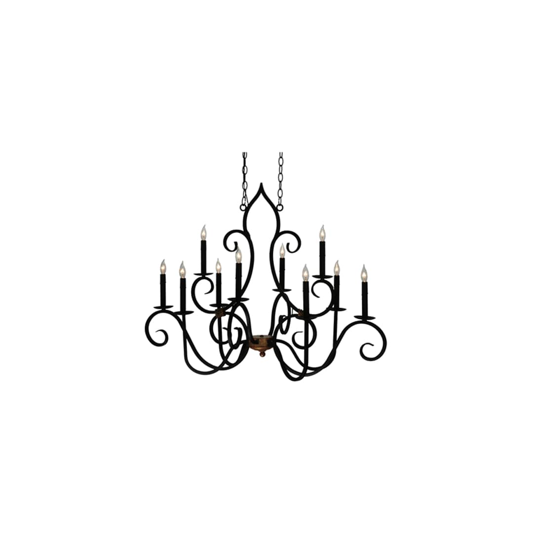 Clifton 10 Light 29" Wide Taper Candle Style Chandelier