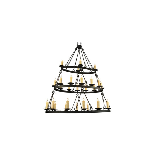 Kenosha 28 Light 36" Wide Taper Candle Style Chandelier