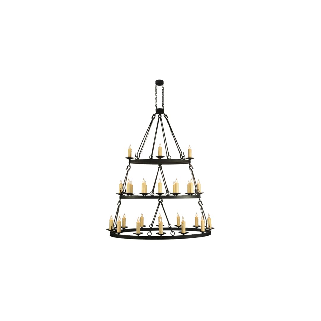 Kenosha 28 Light 36" Wide Taper Candle Style Chandelier