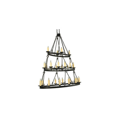 Kenosha 28 Light 36" Wide Taper Candle Style Chandelier