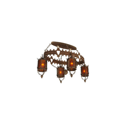 Valhalla 4 Light 58" Wide Linear Chandelier