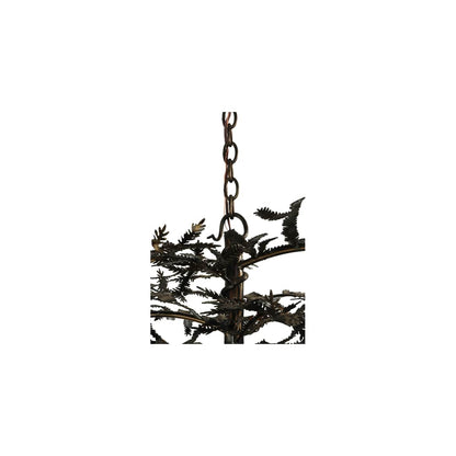 Pine Branch Valley View 12 Light 54" Wide Chandelier