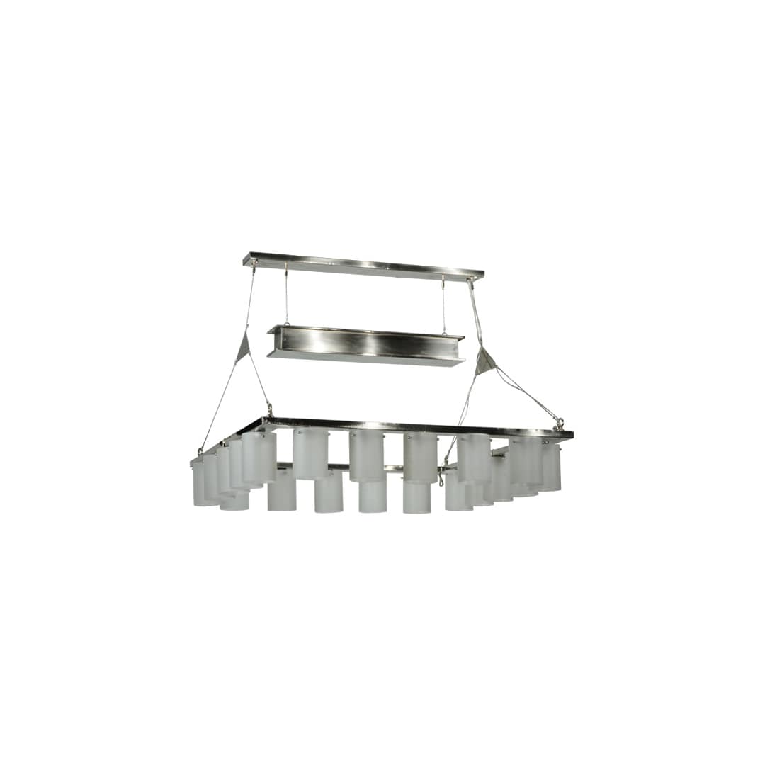 Counter Weight 20 Light 71" Wide Linear Chandelier