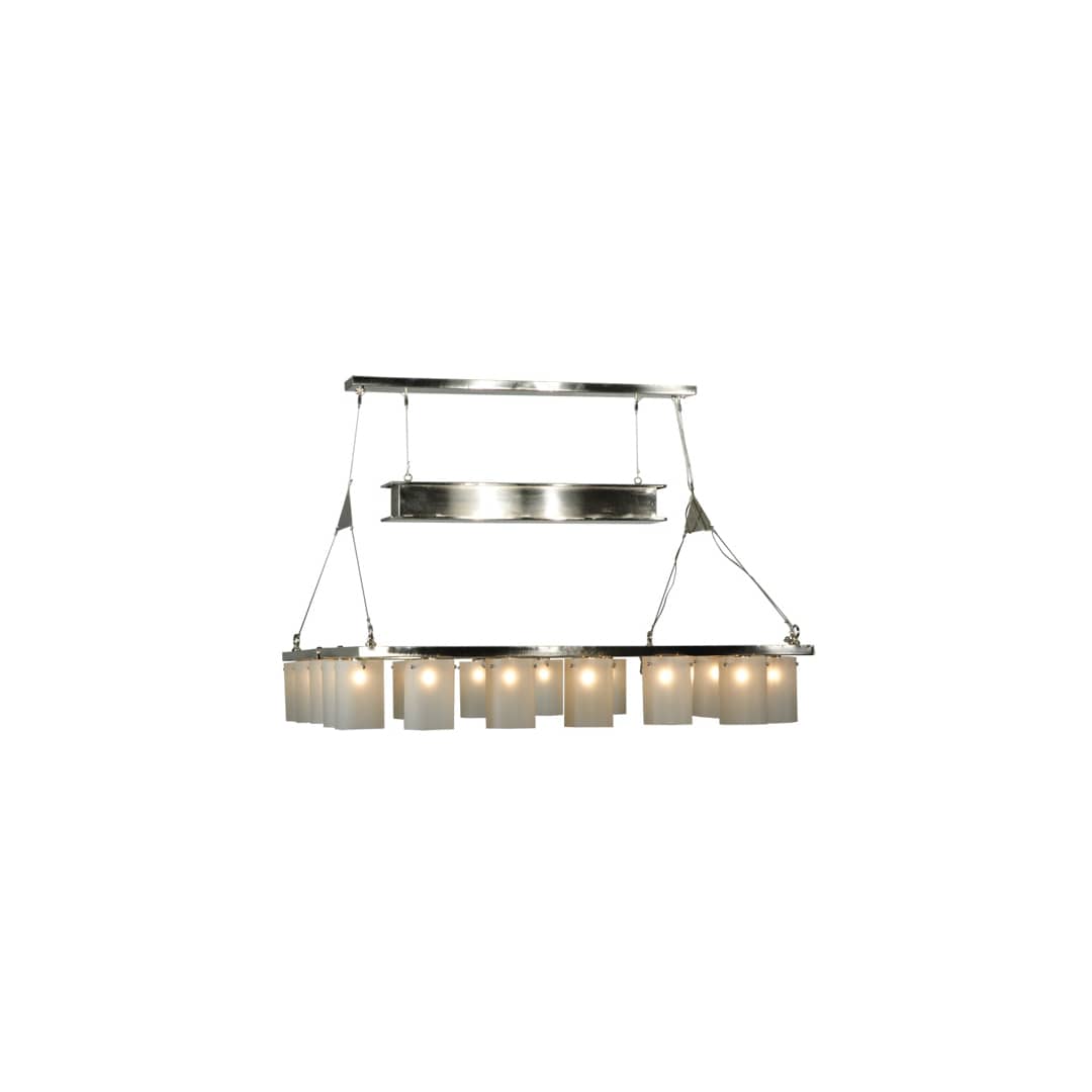 Counter Weight 20 Light 71" Wide Linear Chandelier