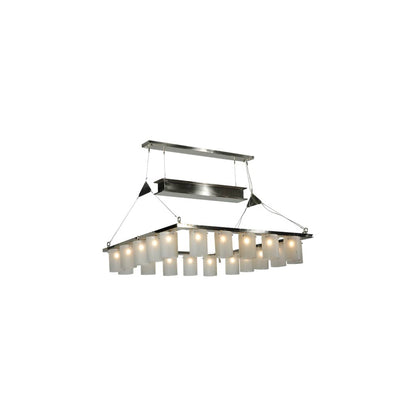 Counter Weight 20 Light 71" Wide Linear Chandelier