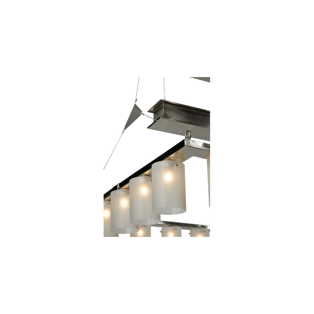 Counter Weight 20 Light 71" Wide Linear Chandelier