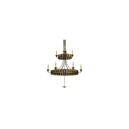 Montgomery 9 Light 48" Wide Taper Candle Style Chandelier