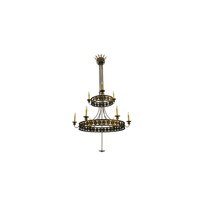 Montgomery 9 Light 48" Wide Taper Candle Style Chandelier