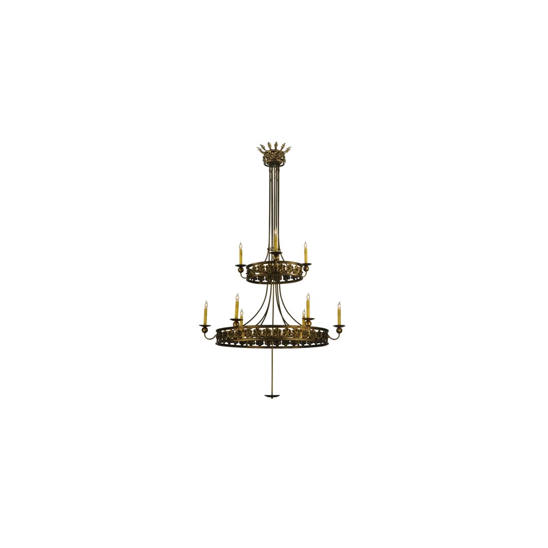Montgomery 9 Light 48" Wide Taper Candle Style Chandelier
