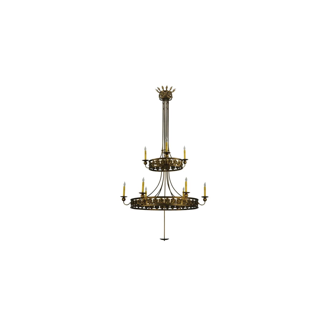Montgomery 9 Light 48" Wide Taper Candle Style Chandelier